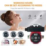 Auto Start/Close Water Circulation Pump With Timer