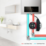 Auto Start/Close Water Circulation Pump With Timer