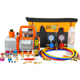 R1234YF 4CFM Vacuum Pump and Gauge Set