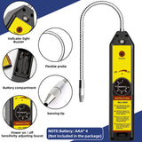 4 CFM AC Vacuum Pump and Gauge Set w/ Leak Detector