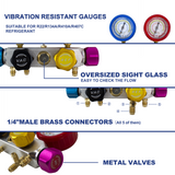 4-WAY Manifold Gauge Set