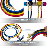4-WAY Manifold Gauge Set
