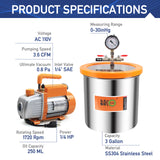 Vacuum Chamber with Pump