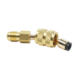 R410a Adapters (5/16" Female SAE to 1/4" Male SAE)
