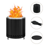 Solo Fire Pit 8.6"x10"(Black/Blue/Silver/Green)