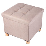 15” Linen Storage Ottoman
