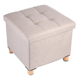 15” Linen Storage Ottoman