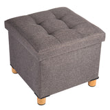 15” Linen Storage Ottoman