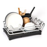 Aluminum Dish Drying Rack ( Silver)