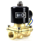 Brass/SS DC12V/24V AC220V BSP Normally Closed Solenoid Valve