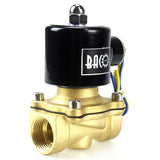 Brass/SS DC12V/24V AC220V BSP Normally Closed Solenoid Valve