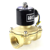 Brass/SS DC12V/24V AC110V NPT Normally Closed Solenoid Valve