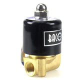 Brass/SS DC12V/24V AC220V BSP Normally Closed Solenoid Valve
