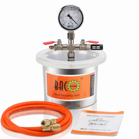 BACOENG Vacuum Chamber-2qt