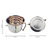 3Gal/12L Moonshine Still Distiller (US Stock)