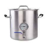 25 QT/ 6 Gal Brew Kettle(Weldless Fittings)