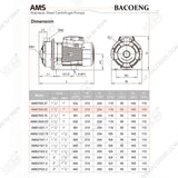2000GPH Irrigation Pump(AMSm70/0.55)