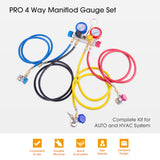 4-WAY Manifold Gauge Set