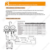 4-WAY Manifold Gauge Set