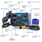 2in1 862D+ SMD Soldering Station