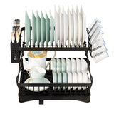 2 Tier Stainless Steel Dish Drainer