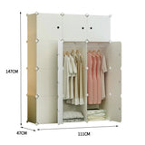 12-Cube Portable Closet - White