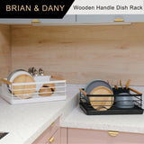 Stainless Steel Dish Rack (White)