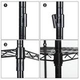 Free-standing Closet Garment Rack