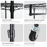 Free-standing Closet Garment Rack
