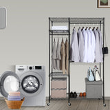 Free-standing Closet Garment Rack