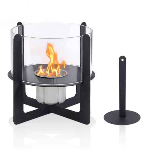 Round Tabletop Fireplace