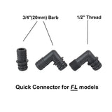 Fittings with C clips
