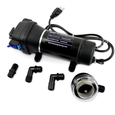 BACOENG on demand pump 110V 40psi