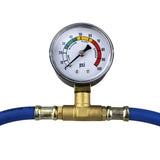 R134a AUTO AC U-Charge Hose with Gauge and Can Tap HVAC