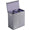 Double Laundry Hamper with lid (Gray/Beige/Black)