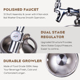 Pressurized Growler(64OZ, 128OZ, 175OZ)