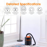 15L/4 Gallon Ash Vacuum Cleaner US/UK Plug