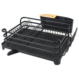 Aluminum Dish Drying Rack ( Black)