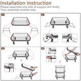 3 Tier Metal Wire Baskets
