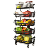 5 Tier Metal Wire Basket