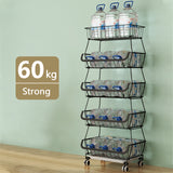 5 Tier Metal Wire Basket