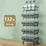 5 Tier Metal Wire Basket