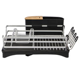 Aluminum Dish Drying Rack ( Silver)