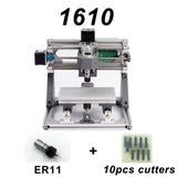 CNC 1610 with ER11,diy cnc engraving machine,mini Pcb Milling Machine,Wood Carving machine,cnc router,cnc1610,best Advanced toys