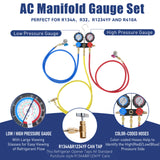 R1234YF 4CFM Vacuum Pump and Gauge Set