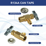 R32 R134a R410a R12 Manifold Gauge