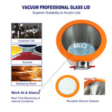 BACOENG Glass Lid Vacuum Chamber for Resin