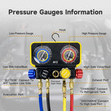 R1234yf 4-Way Manifold Gauge Set