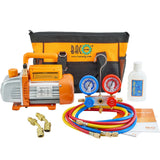 3.6CFM Vacuum Pump and Gauge Set for R410a