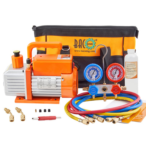 R32 HVAC Vacuum Pump Kit